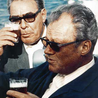 Л.И.Брежнев и В.Брандт на отдыхе в Крыму Сентябрь 1971 г. РГАНИ