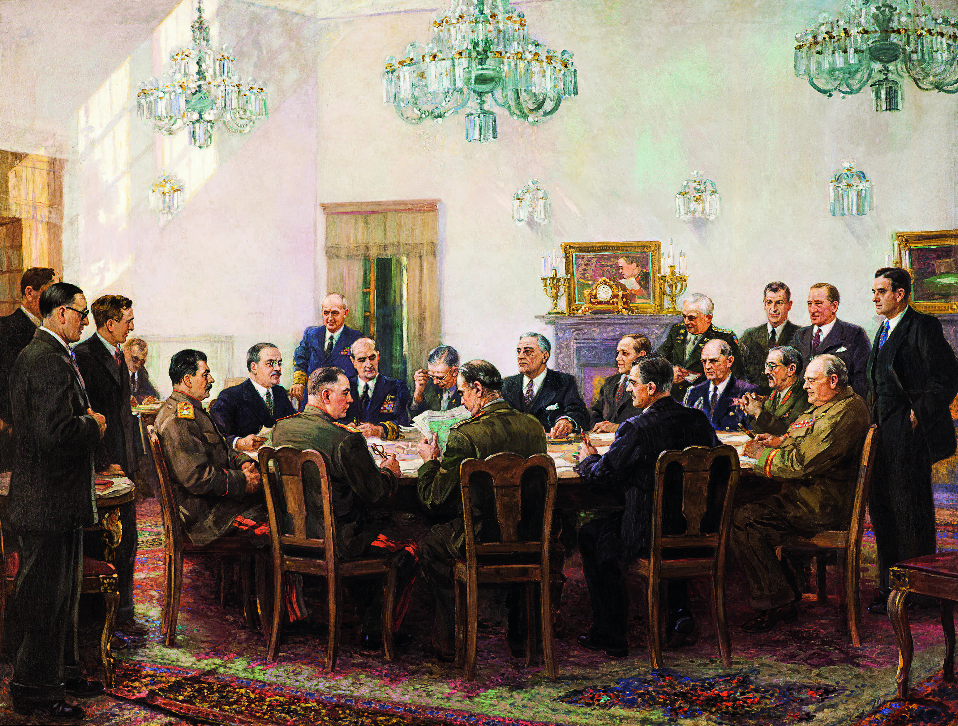 Подготовка и начало Тегеранской конференции (1942–1943 гг.)