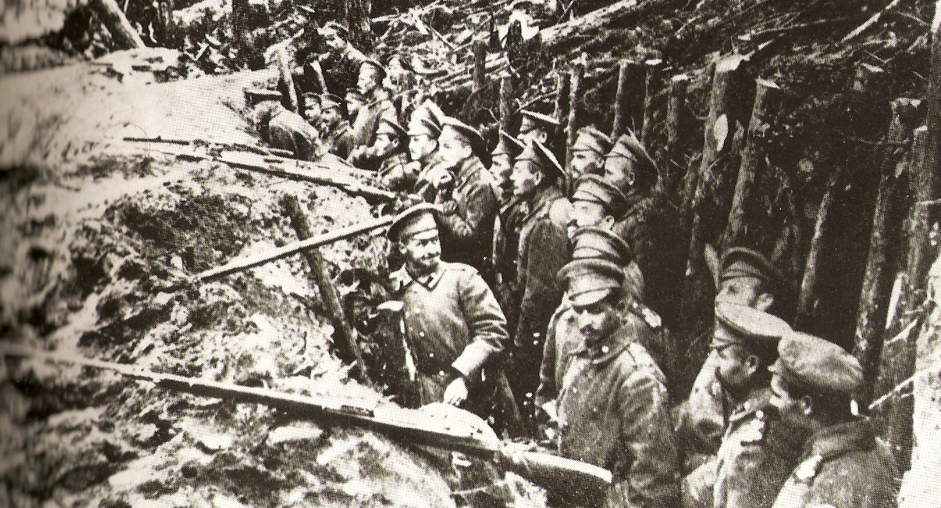 Позиции русской армии под Сарыкамышем. 1914 г.
