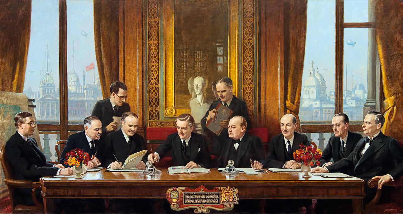 Ф.О. Солсбери «Подписание англо-советского договора 26 мая 1942 года»